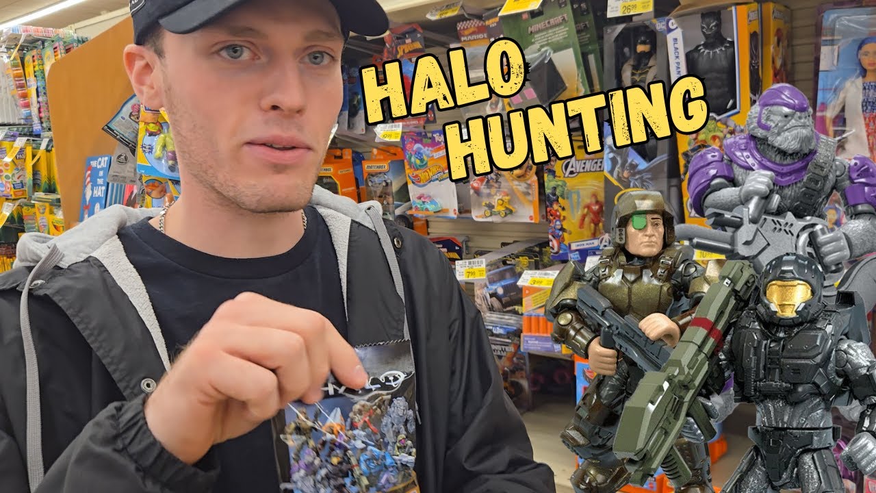 HUNTING for RARE Halo Collectibles!!