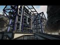 My copper and steel factories. First time messing up with blueprints!