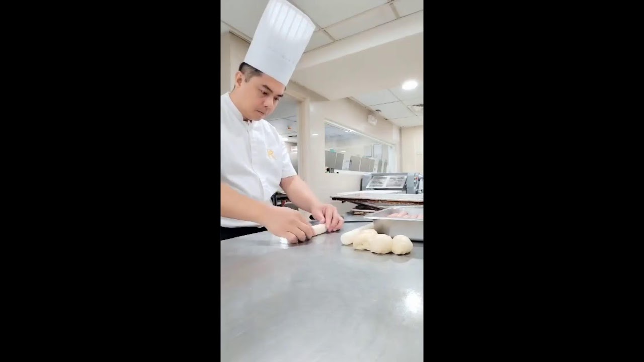 MAKING BAKED SAUSAGE BREAD 