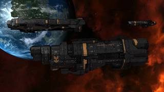 UNSC Fleet vs Covenant Fleet - Sins of a Solar Empire: Rebellion NPC Wars #5