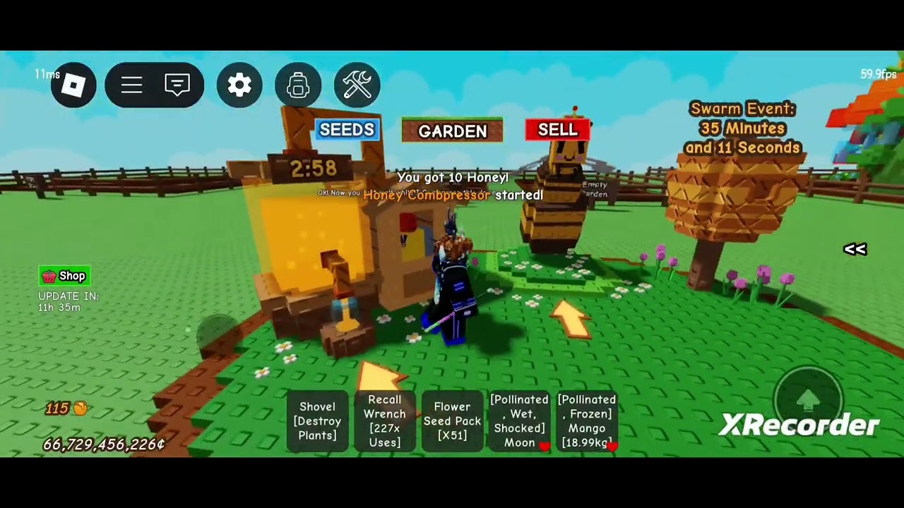 Roblox Grow A Garden Opening 100 Flower Seed Pack - YouTube