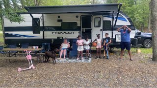 Power Outage While Camping | RV House Battery Dead | Deerfamy Camping Chair