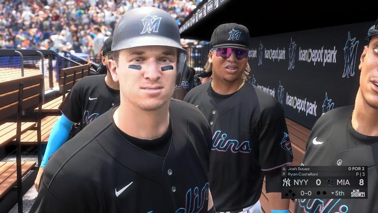 MLB The Show 21 2025 Fantasy draft Marlins Bregman home run #33