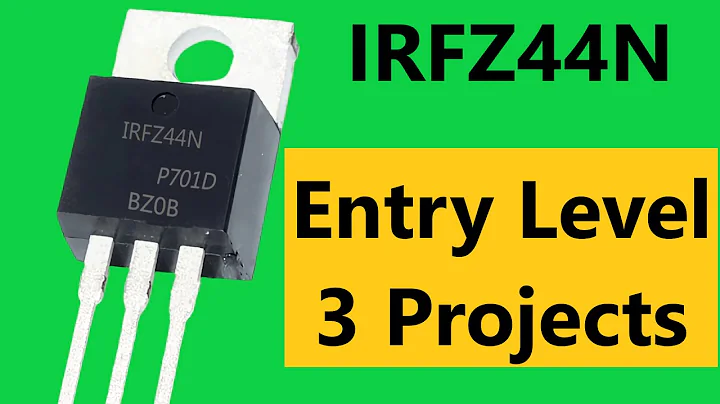 IRFZ44N  Entry Level Electronics Circuits - 3 Great Electronic Project