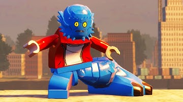 RED HULK Transformation w/ Big-Fig Transformation Animation in LEGO Marvel Avengers
