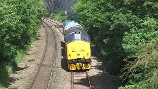 45118 pushing D213 & 37409 Beighton 29th May 2024 0Z41 Worksop   Barrow Hill by John Goodale 164 views 1 day ago 42 seconds