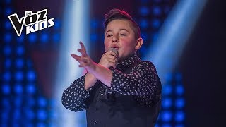 Vignette de la vidéo "Tomás cantó Recuérdame de A. Ávila y N. Jiménez - Rescates | La Voz Kids Colombia 2018"