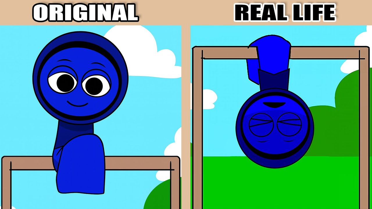 Best TikToks of Incredibox Sprunki: JEVIN play on the monkey bars | Original vs Plush Toys