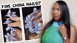 Fine China Nails?? OMG...What have I gotten myself in to?