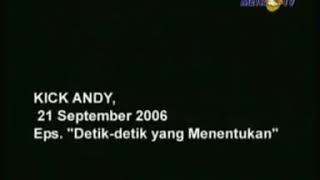 Download lagu Terbongkar Kesaksian Prabowo di Kick Andy Metro TV pada tgl 21 September 2006