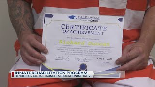 ‘Opportunity to Better Myself’: Henderson County Jail educational initiative helps foster rehabilita