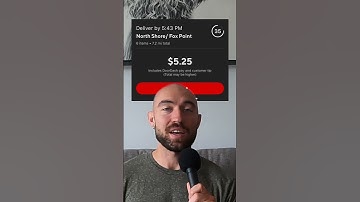 Accepting low pay DoorDash orders #shorts #doordash #sidehustle #delivery