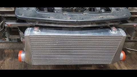 I Make an Intercooler Mount for 93-02 F-Body, My Welds SUCK but it Works
