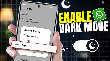 How to Enable Dark Mode in WhatsApp Android | Set Up Dark Theme on Android WhatsApp