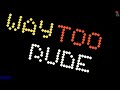 [RƎVERTƎD] Way Too Rude by Logicoma &amp; Loonies (Amiga OCS 64K intro, 2020)