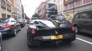 London Supercars v Cyclist ! - July 15 - LaFerrari x2, Koenigsegg CCXR \& more