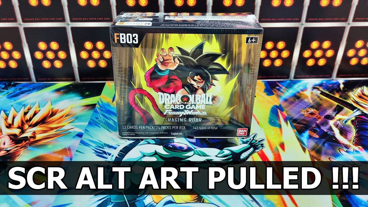 Fusion World - Raging Roar Booster Box Opening
