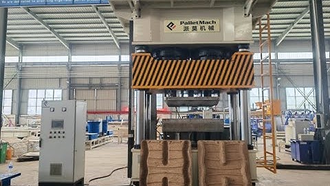Presswood Pallet Making Machine/ How to recycle waste wood to make pallets?/Pallet Production Line