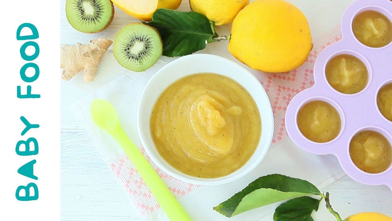 Baby Cold Remedy: fruit puree recipe +6M | BuonaPappa