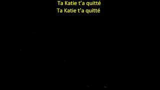 Video voorbeeld van "Boby Lapointe - Ta Katie t'a quitté (karaoké)"