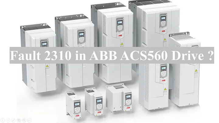 Fault 2310 ABB ACS560