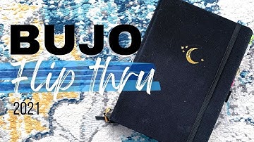 2021 Bullet Journal Flip Through | Archer & Olive Notebook