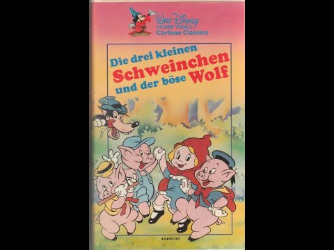 Cartoon Bonanza 4 German VHS Opening (Disney) 1987