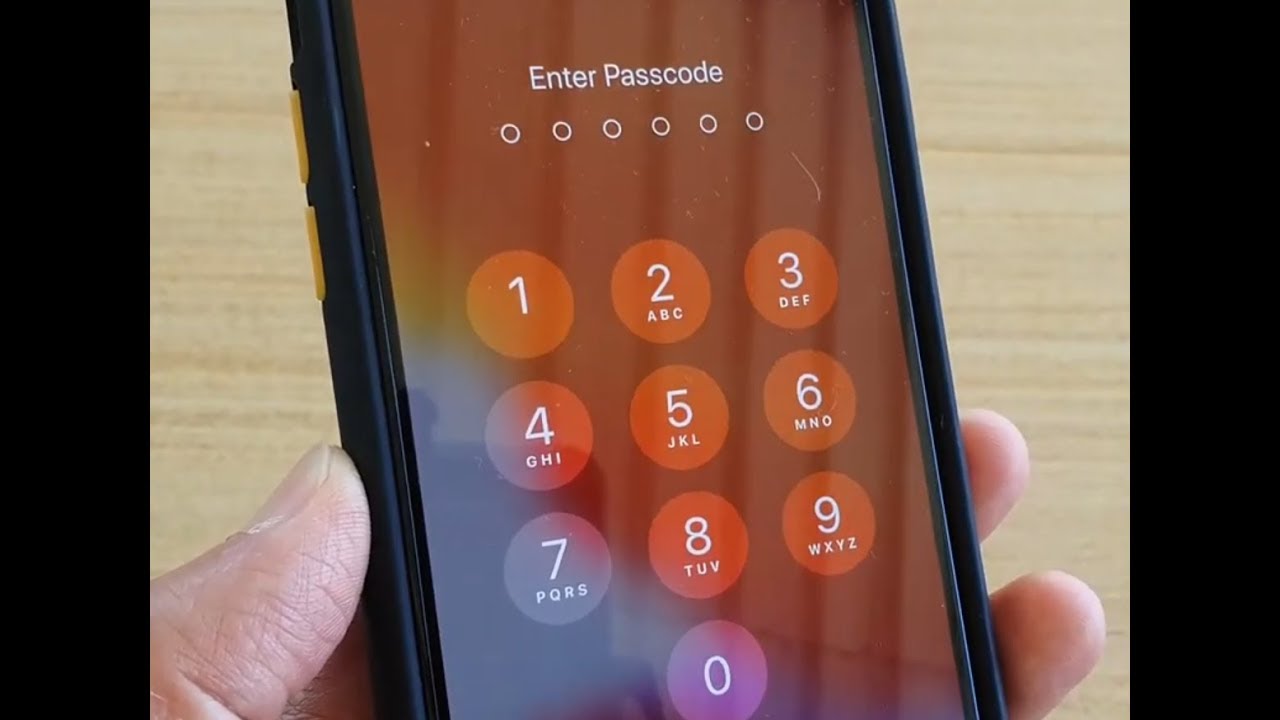 lock screen password