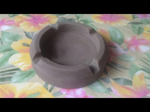 Video: DIY ashtray: paano gumawa?