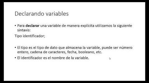 Declarando e inicializando variables | Fundamentos de C# | Programando en C#