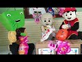 BOBOIBOY, ADU DU & UPIN COSPLAY LOMBA TIUP BALON KARAKTER UPIN, MASHA CAT BAGI BALON GRATIS HEY TAYO