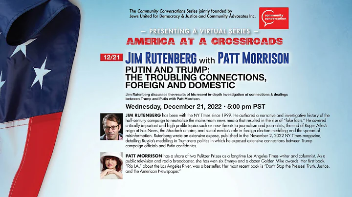 Jim Rutenberg with Patt Morrison | America at a Cr...
