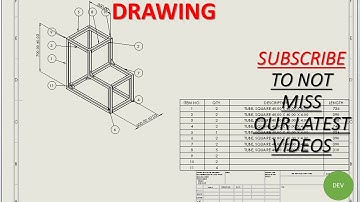 Creating Detailed Technical Drawings of Weldments in SolidWorks | Devtec