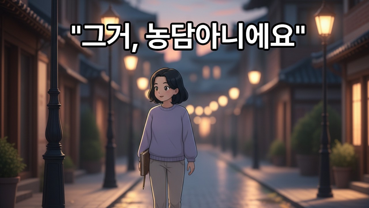 “농담이야” 뒤에 숨은 진짜 의도