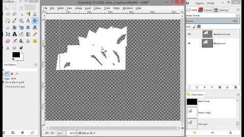 How To make a snow flake (Gimp)