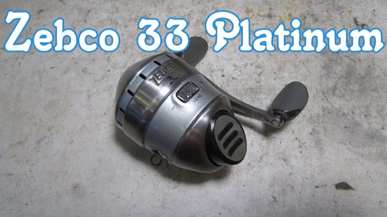 Zebco 33 Platinum: Removable Spool and Drag System 