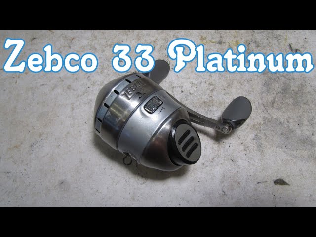 Zebco 33 Platinum: Removable Spool and Drag System 