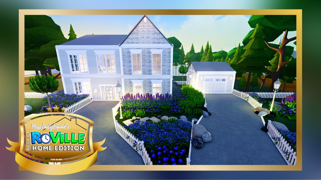 🏡⏩ Suburban Forest || Best Of RoVille - Home Edition With House Code ...