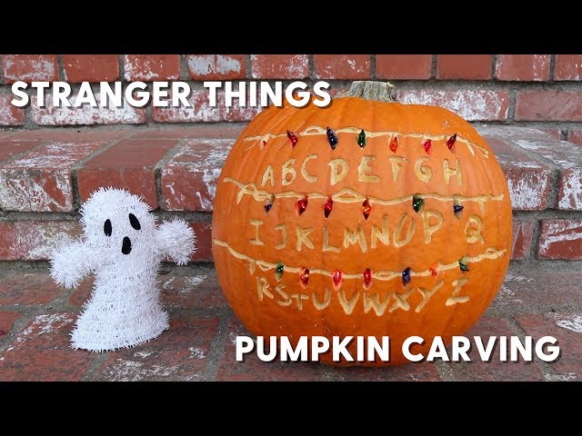 Stranger Things Pumpkin Carving DIY - YouTube stranger-things-pumpkin-carving-diy-youtube