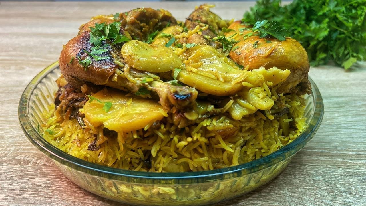 Kochen Das berühmteste und kreativste arabische Hühnchen-Reis-Rezept ...