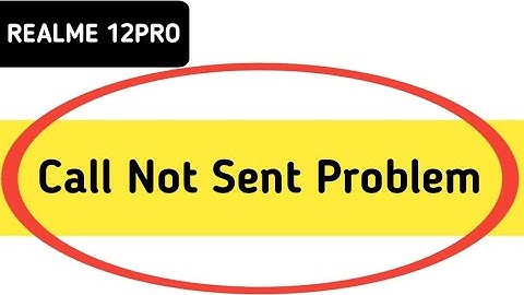 realme 12 Pro call not sent problem kaise theek Karen, how to solve call not sent problem in realme