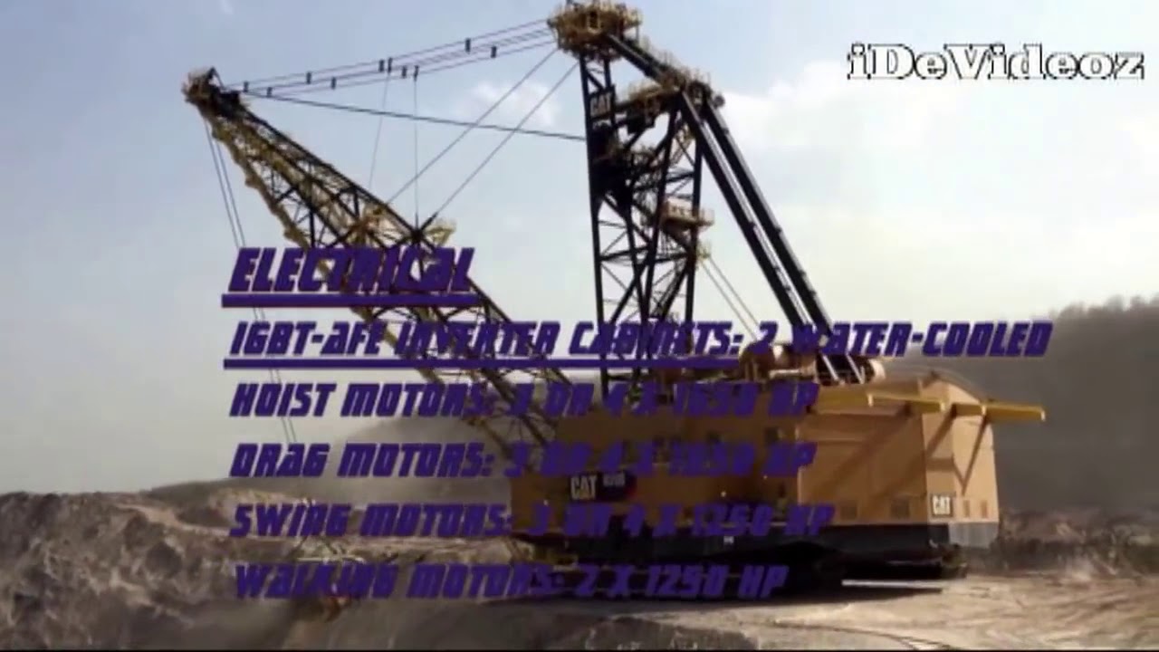 Cat Dragline Excavator Cost Effective Mining Equipment YouTube