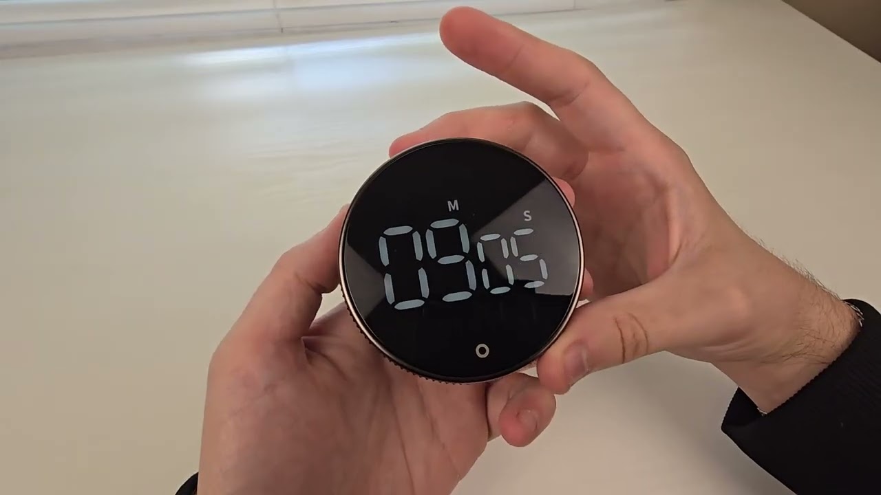 Timer Da Cucina Digitale Fousenuk - 3 Pezzi Multicolore, Display LCD, Magnetico, Per Cottura E Allenamento - Foto 7