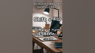 Keyboard Shortcuts: Level Up Your Productivity = Shift + F10 #shorts