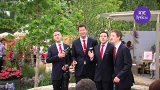 4 in a Bar perform My Sandman on RTE FM at Bloom 2012