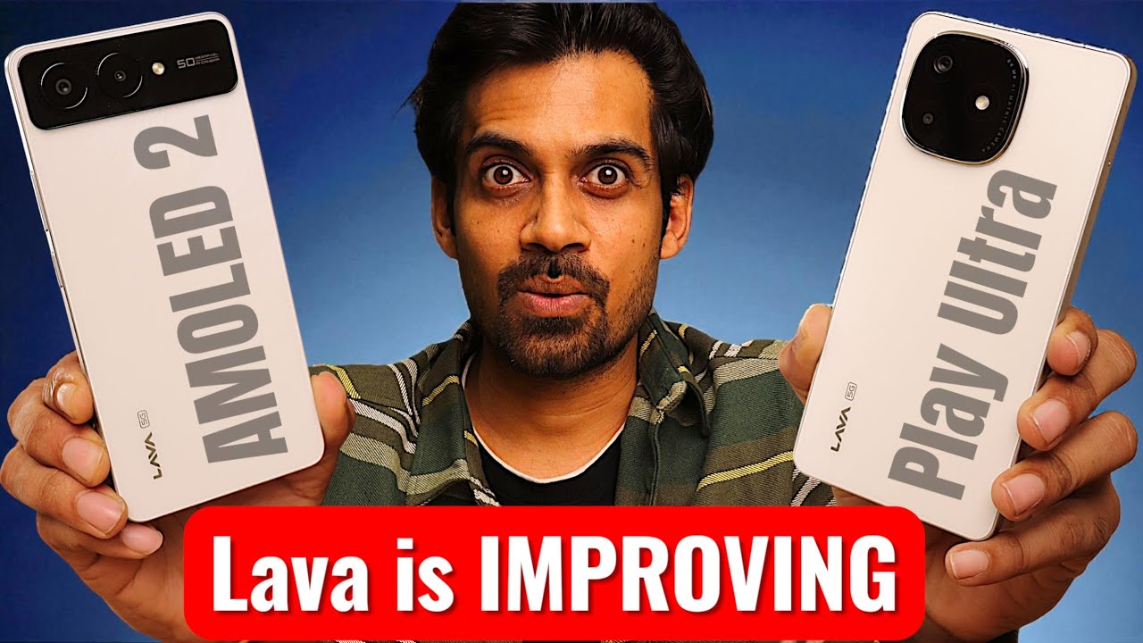 Lava Play Ultra vs Blaze AMOLED 2 - Most Interesting COMPARISON ⚡⚡