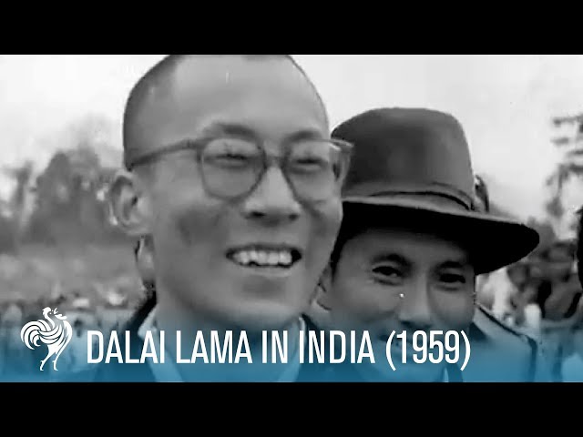 Dalai Lama In India (1959) | British Pathé class=
