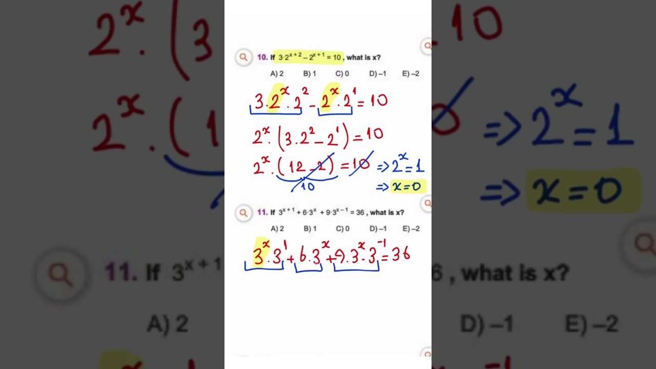 Same-Base Trick: Solve Exponential Equations Fast
