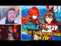 Whale Vs A F2P Player On The Definition Of F2P | Genshin Impact Moments #51