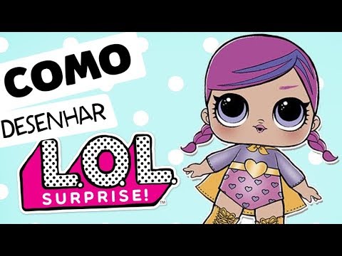 TUTORIAL: Como Desenhar A LOL SUPER B.B ! How To Draw LOL SUPER B.a !